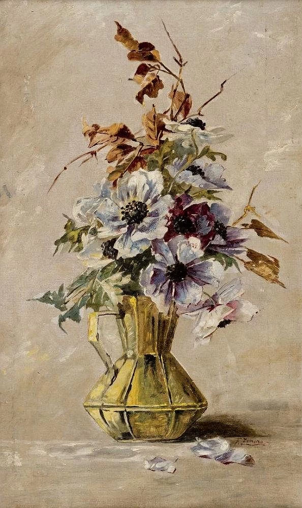 Vaso con fiori, 1920